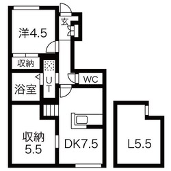 ラヴィーヌ中丸の物件間取画像